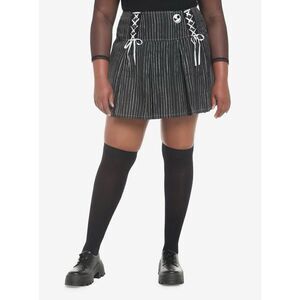 The Nightmare Before Christmas Jack Stripe Skirt Plus Size 2